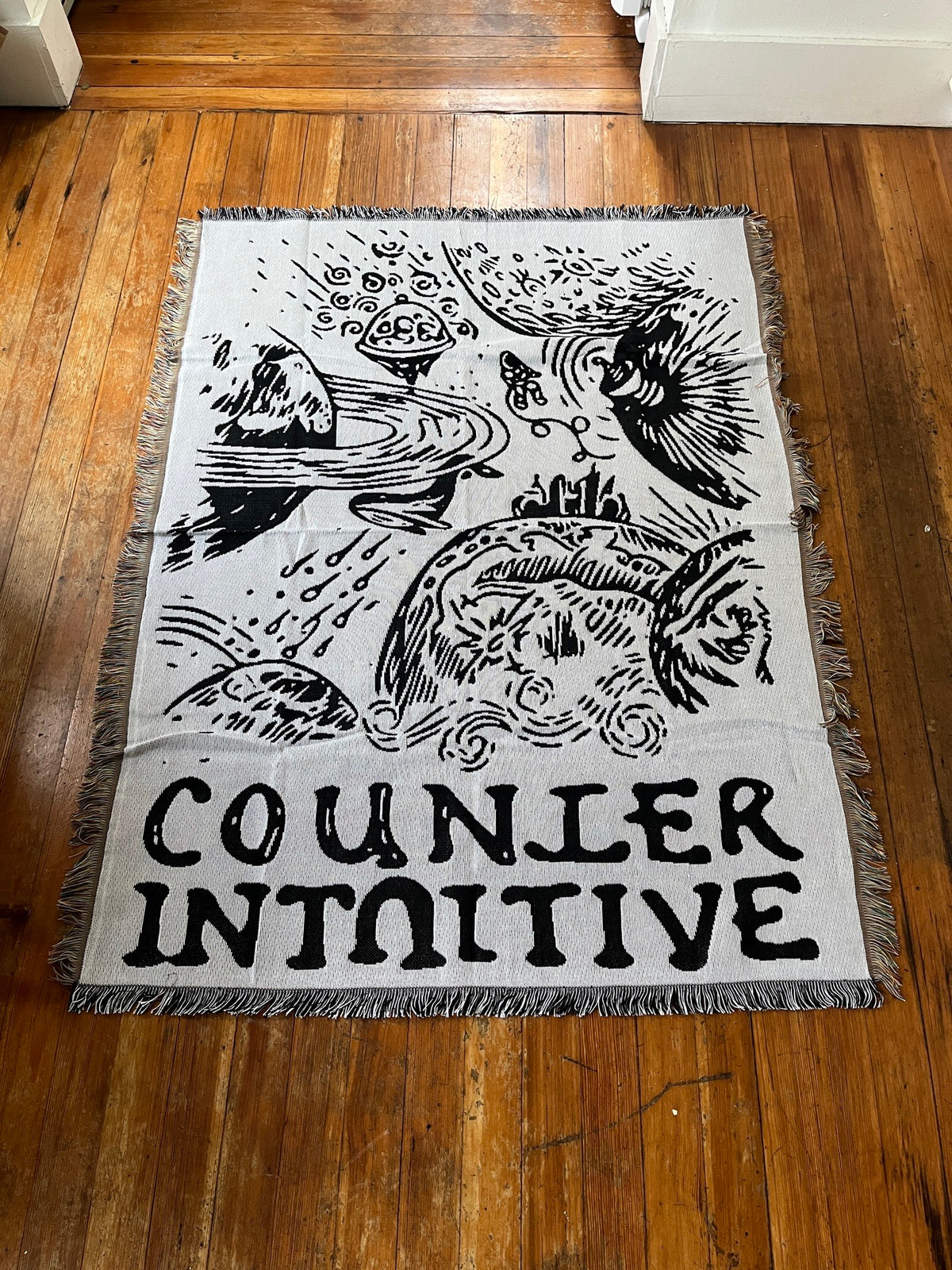 Counter Intuitive Knit Blanket