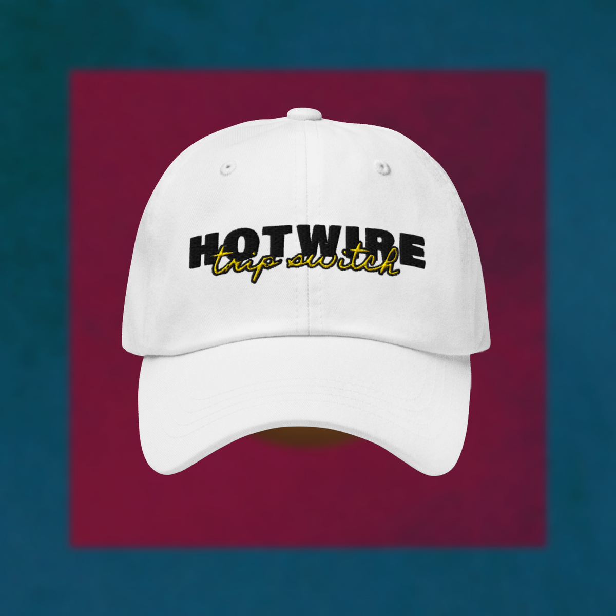 Prince Daddy & The Hyena - Hotwire Trip Switch Hat (White)