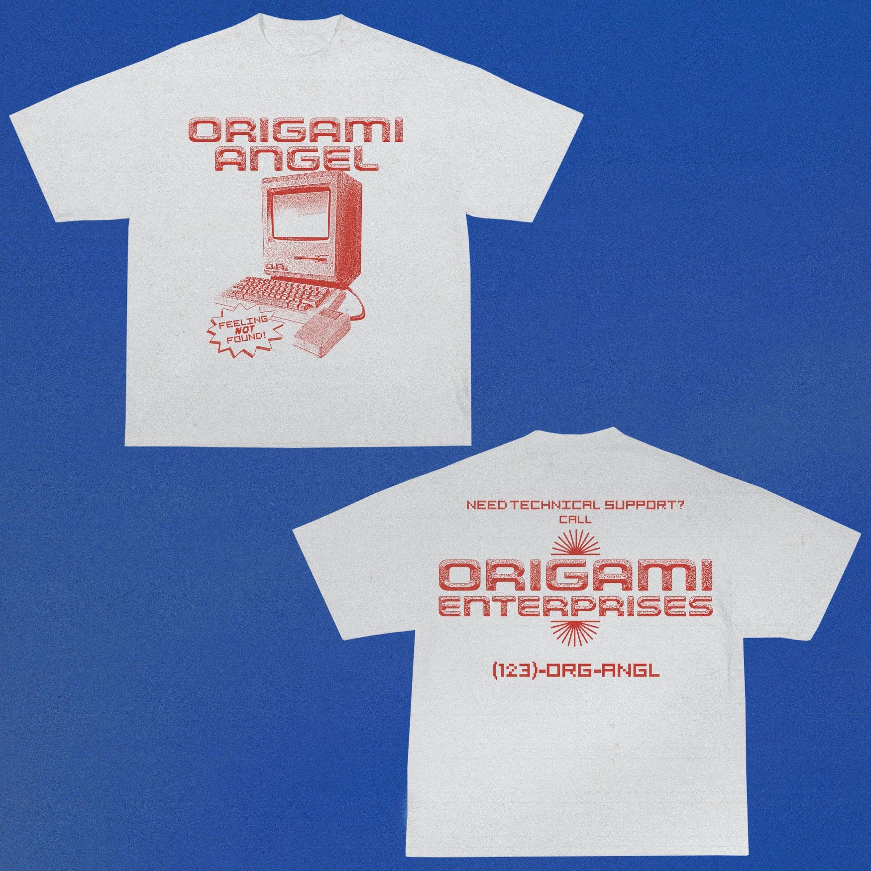 Origami Angel - Tech Support Shirt