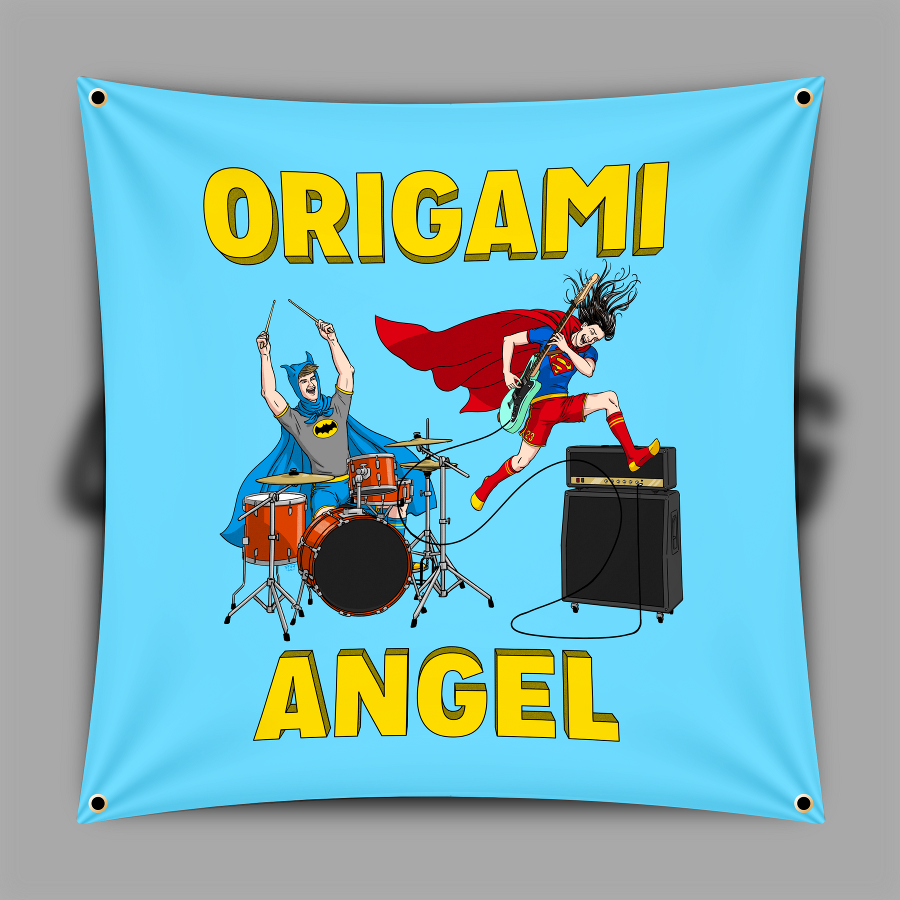 Origami Angel Flag
