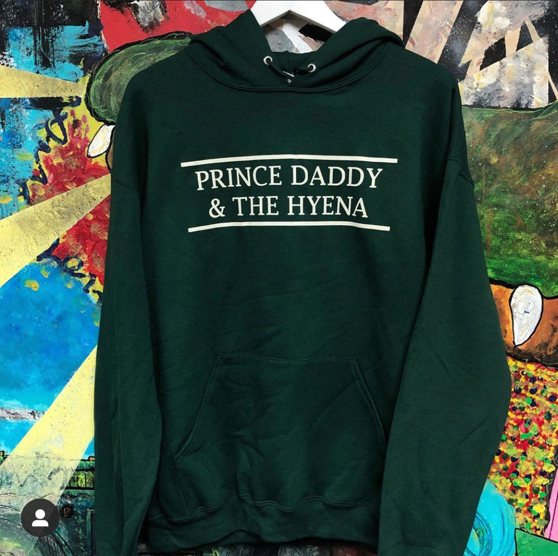 Prince Daddy & The Hyena - Green Hoodie